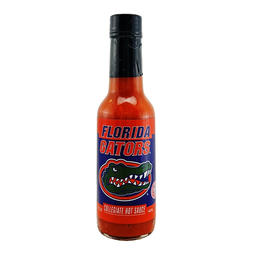 Collegiate Florida Gators Hot Sauce 5 fl oz habanero collegiate hot sauce bottle