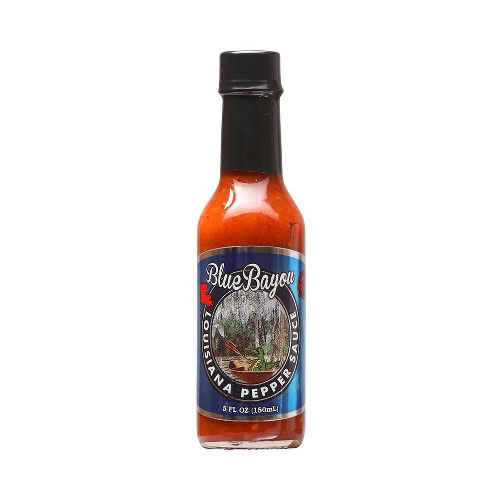 Blue Bayou Louisiana Pepper Sauce 5 fl oz (150 ml) Louisiana hot sauce UPC 642228114413