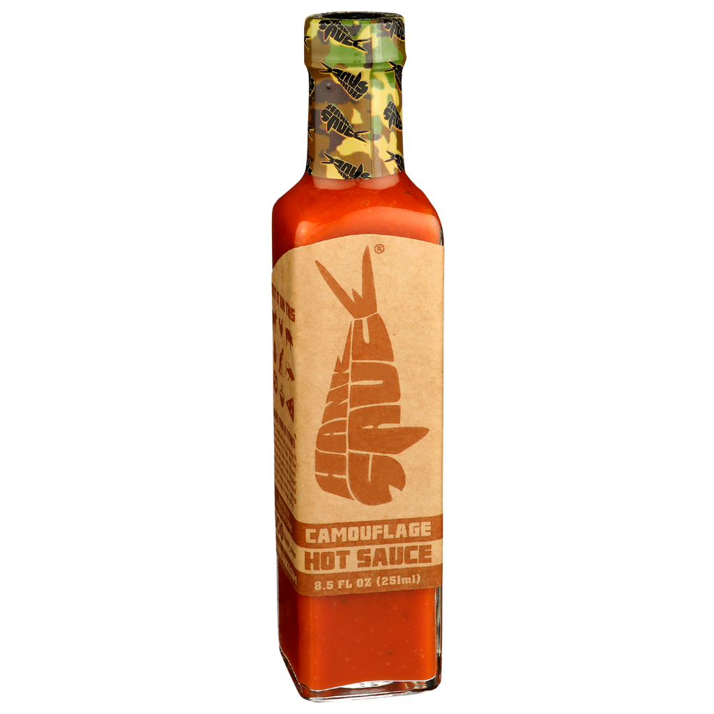 Hank Sauce Camouflage Hot Sauce 8.5 fl. oz.