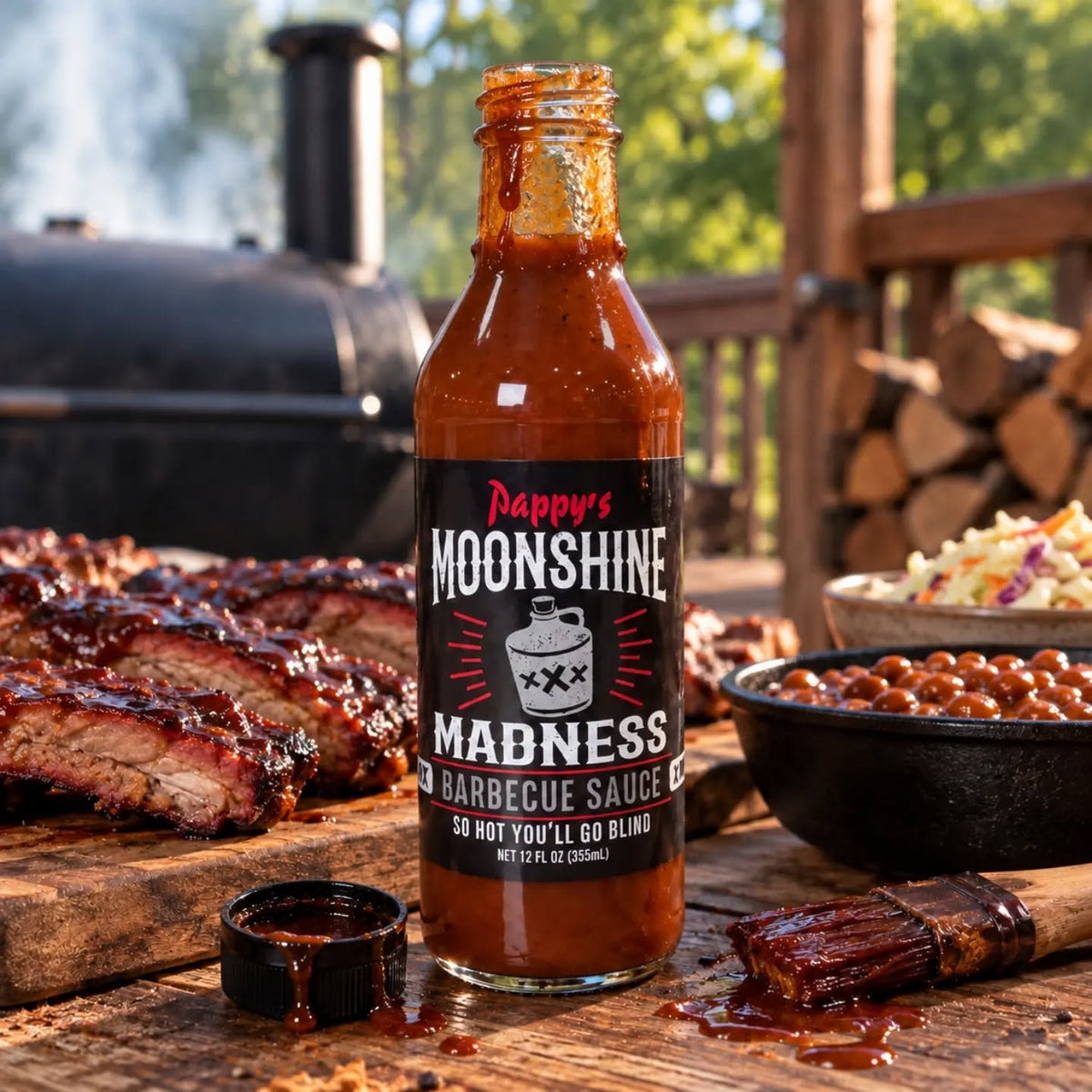 Pappy's Moonshine Madness Barbecue Sauce – 12 fl oz