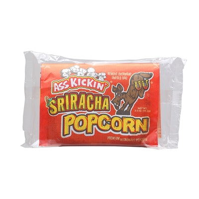 Ass Kickin' Microwave Sriracha Popcorn