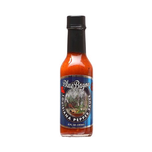Blue Bayou Louisiana Pepper Sauce 5 fl oz (150 ml) Louisiana hot sauce UPC 642228114413