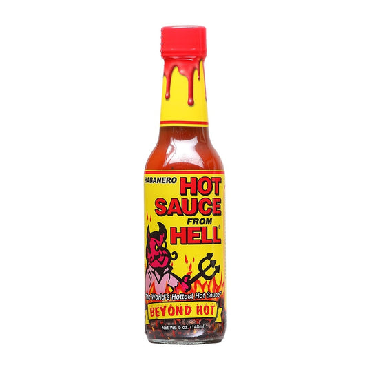 Ass Kickin’ Habanero Hot Sauce From Hell bottle image – 5 fl oz (148 ml) hot sauce – UPC 089382112358