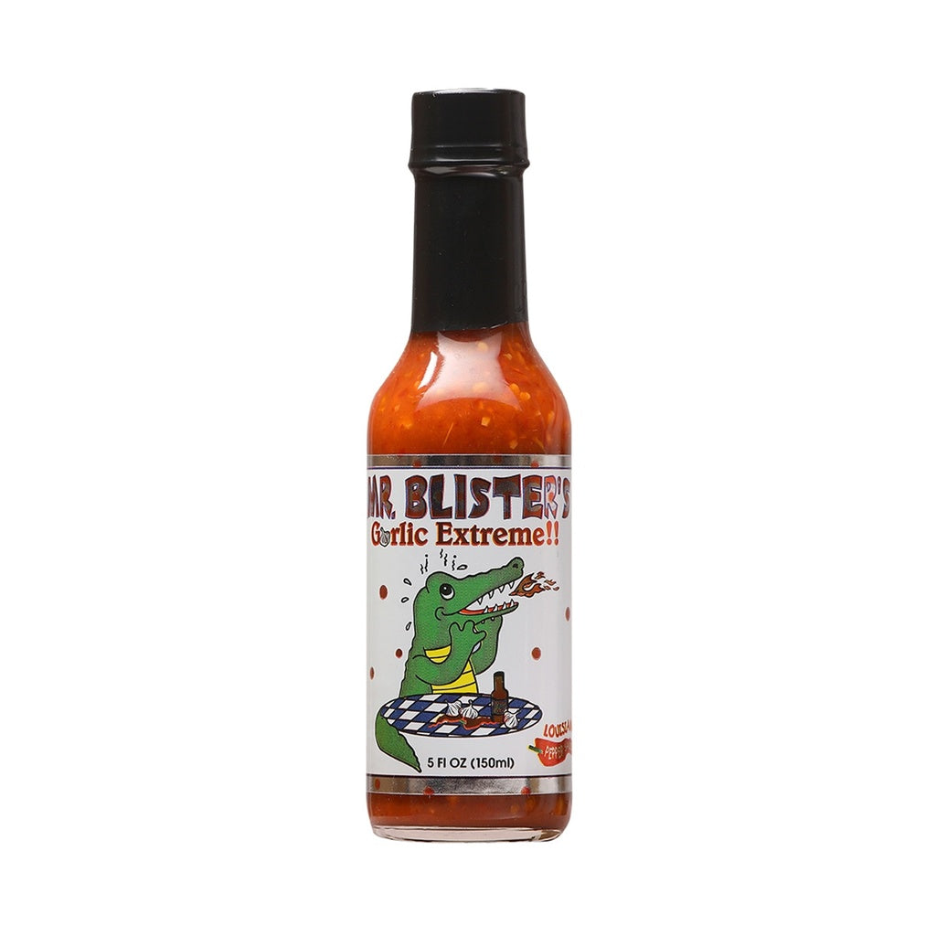 Hongry Hawg Mr. Blister's Garlic Extreme Hot Sauce - 5 fl oz (150 ml ...