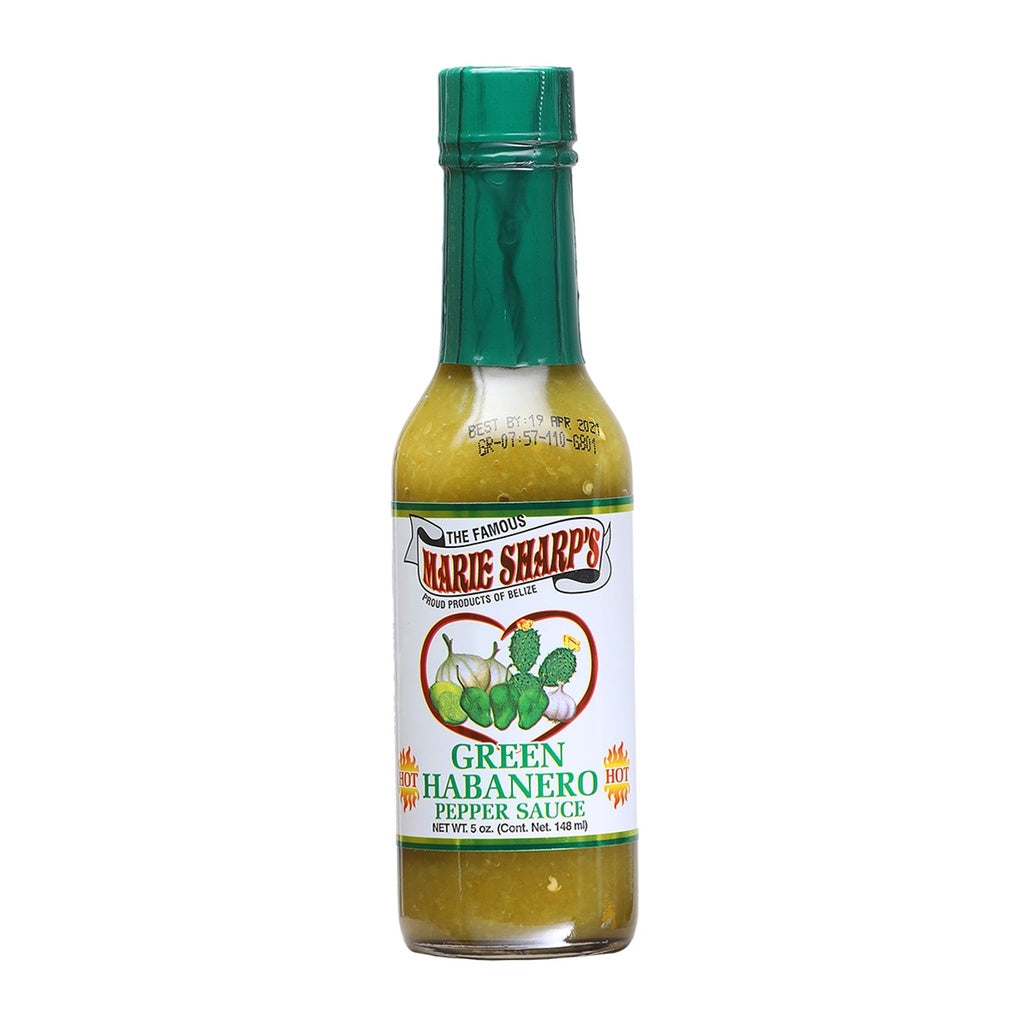 Marie Sharp’s Green Habanero Hot Sauce with Prickly Pears 5 fl oz hot sauce 025315268907
