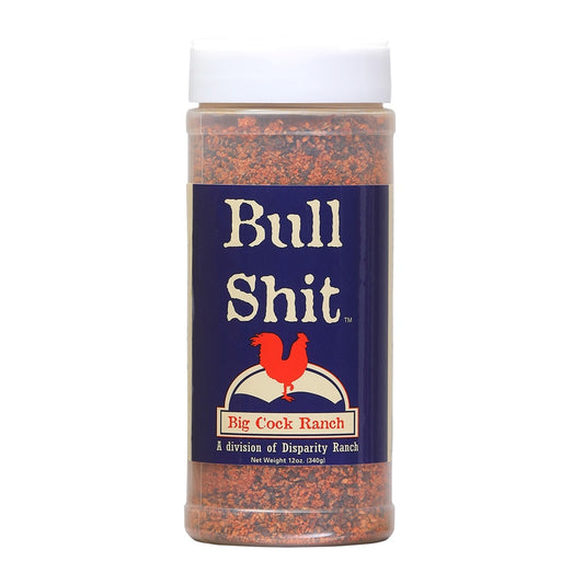 Special Shit Bull Shit Seasoning – 12 oz dry seasoning bottle, savory steak seasoning, retail product image 713757333931