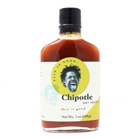 Most Wanted Pain Is Good Chipotle Hot Sauce – 7 oz (198 g)