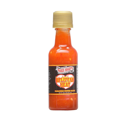 habanero pepper sauce mini bottle Marie Sharps Belizean Heat hot sauce 1.69 oz Belize hot sauce