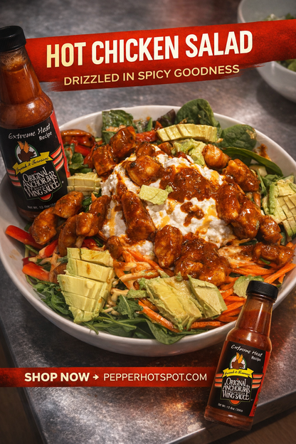 Anchor Bar Extreme Heat Buffalo Wing Sauce - PepperHotSpot.com