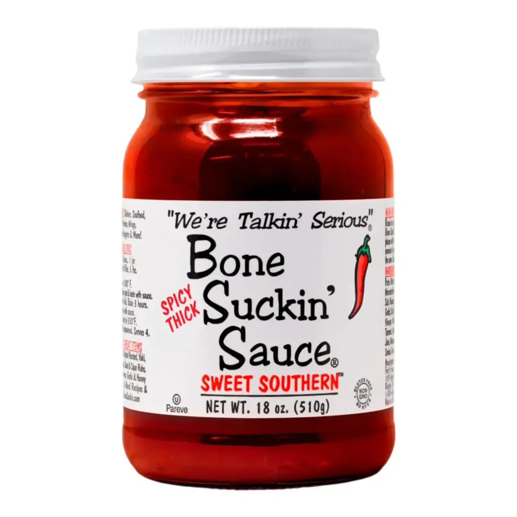 Bone Suckin' Sauce SPICY THICK Sweet Southern BBQ Sauce