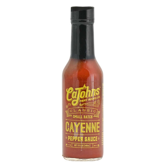 CaJohns Classic Small Batch Cayenne Pepper Sauce