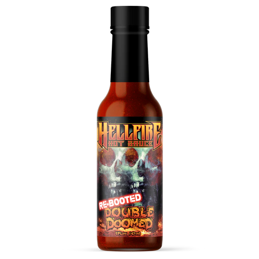 Hellfire Hot Sauce Inc. "RE-BOOTED" Double Doomed Hot Sauce