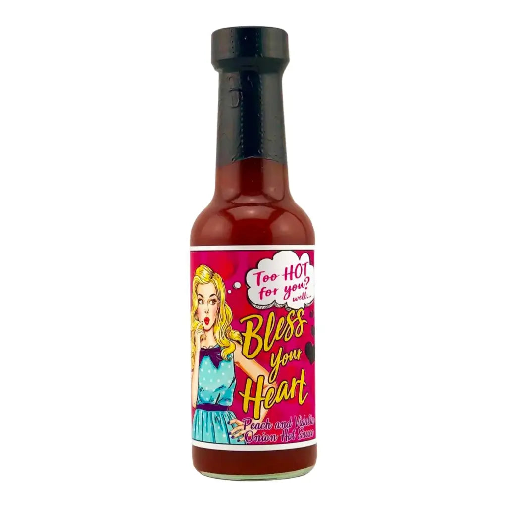 Bless Your Heart Peach & Vidalia Onion Hot Sauce