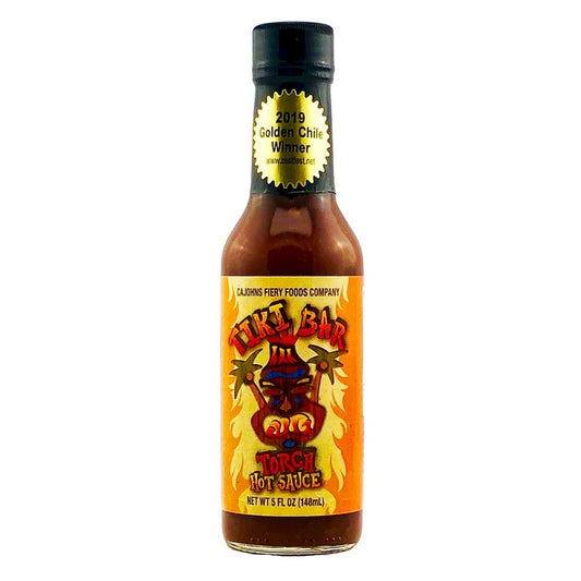 DISCONTINUED: CaJohns Tiki Bar Torch Hot Sauce