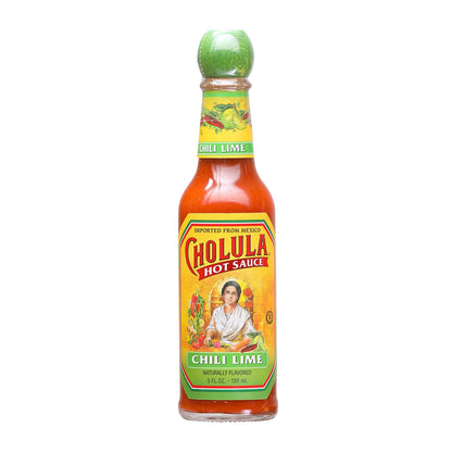 Cholula Chili Lime Hot Sauce - PepperHotSpot.com