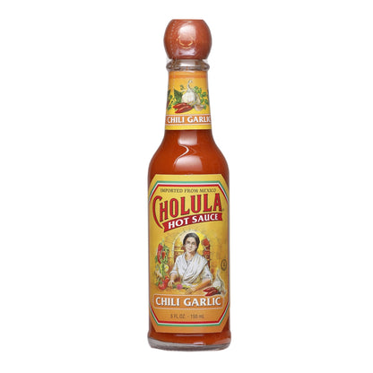 Cholula Chile Garlic Hot Sauce - PepperHotSpot.com