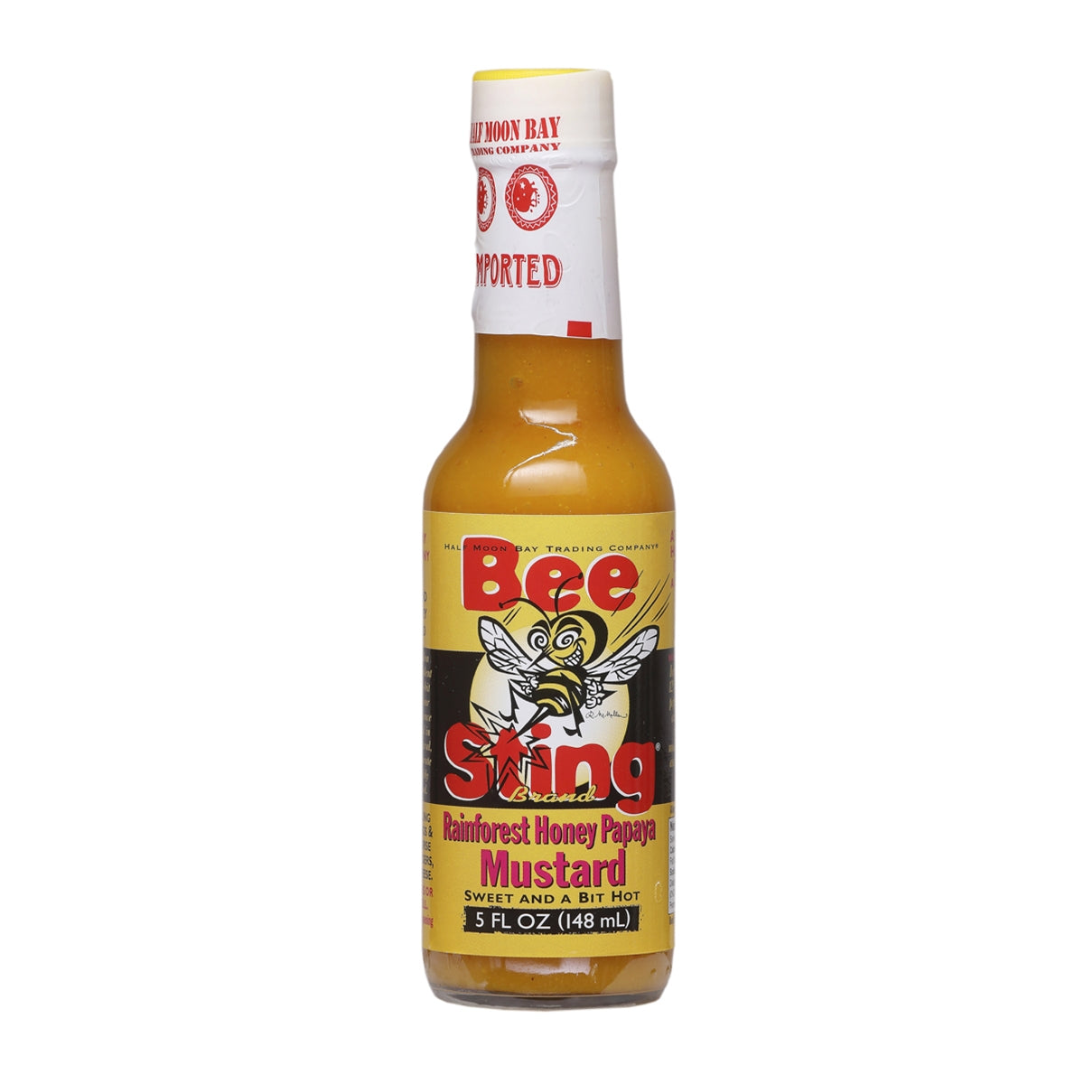 Bee Sting Rainforest Honey Mustard Hot Sauce